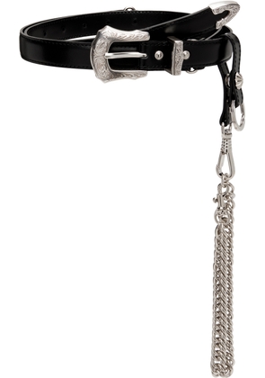 Toga Pulla Black Chain Key Ring Belt