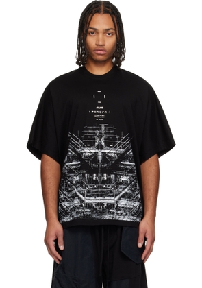 Julius Black Europa Base Oversized T-shirt