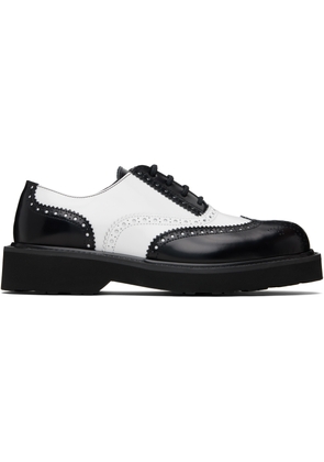 Kenzo Black & White Kenzo Paris 'KENZO Ukio' Brogue Oxfords