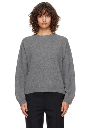 Loulou de Saison Gray Tristan Yak Blend Sweater