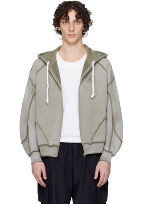 ABRA Gray Surf Hoodie