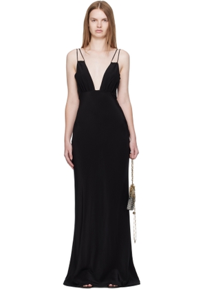 Paris Georgia Black Elemental Bernie Slip Dress