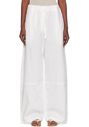 Paris Georgia White Elemental Uma Trousers