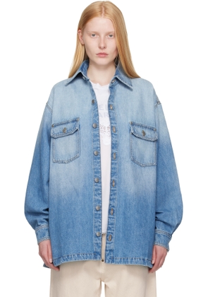 Stella McCartney Blue Iconic Denim Shirt