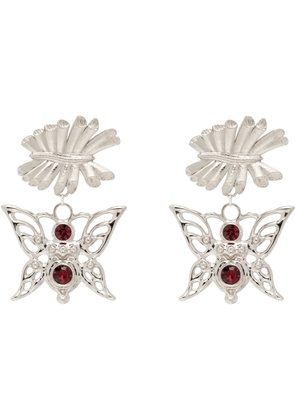 Chopova Lowena Barbed Bug Drop Earrings