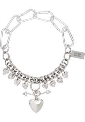 Chopova Lowena Lots Of Love Carabiner Necklace