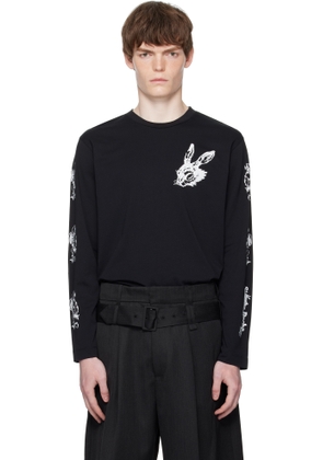 Simone Rocha Black Tortoise & Hare Long Sleeve T-shirt