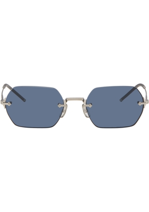 Oliver Peoples Silver TK-13 Sunglasses