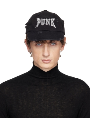MATIÈRES FÉCALES Black 'Punk' Cap