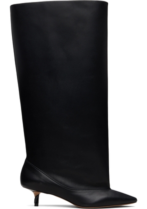 JACQUEMUS Black 'The high Tourni' Tall Boots