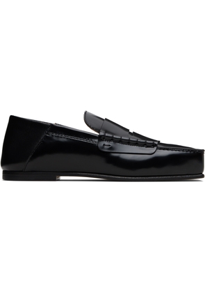 JACQUEMUS Black La Casa 'The Carré' Loafers