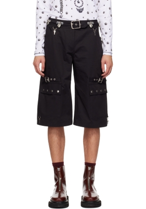 Chopova Lowena Black Thunderhull Shorts