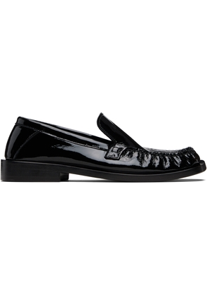 The Attico Black Charles Loafers