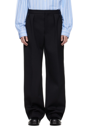 JACQUEMUS Black 'The Citta' Trousers
