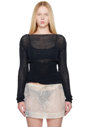 Paloma Wool Navy Mosto Sweater