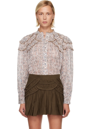 Isabel Marant Etoile Multicolor Christa Blouse