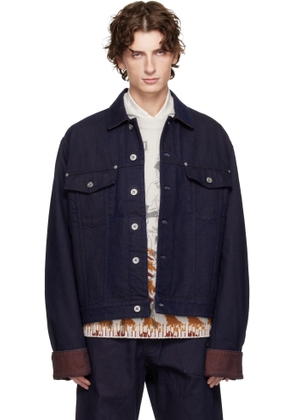JW Anderson Blue Turn Up Cuff Denim Jacket