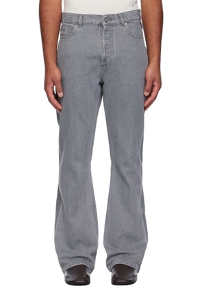 JW Anderson Gray Bootcut Jeans