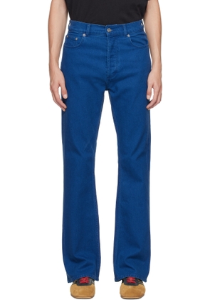 JW Anderson Blue Bootcut Jeans