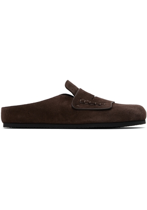 JACQUEMUS Brown 'The Mules' Loafers