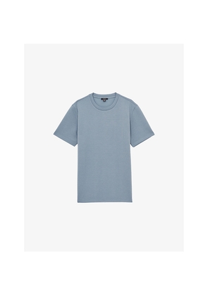 Mens Reiss Bradley Crewneck Stretch-Jersey T-Shirt