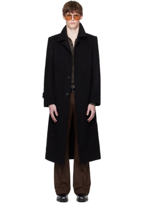 Ernest W. Baker Black Car Coat