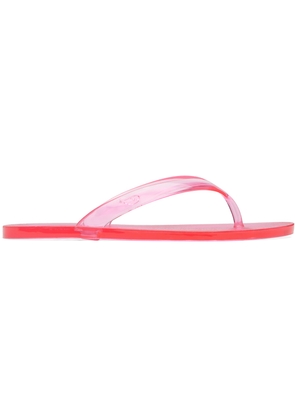 Ancient Greek Sandals Pink Jelly Flip-Flops