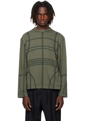 Craig Green Khaki Flatlock Long Sleeve T-shirt