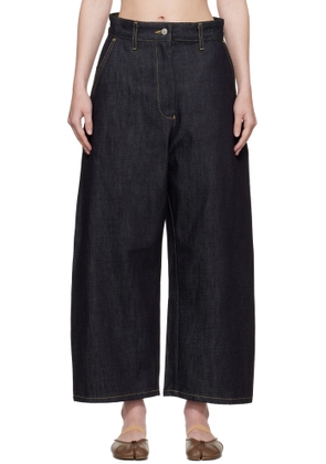 Studio Nicholson Navy Chalco Jeans