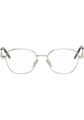 LOEWE Silver Slim Square Glasses