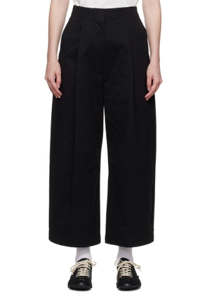 Studio Nicholson Black Dordoni Volume Trousers