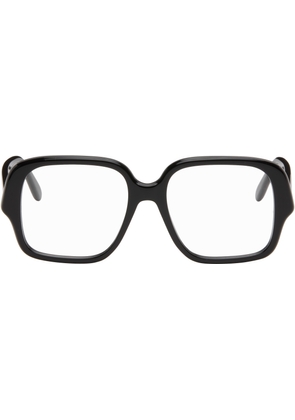 LOEWE Black Large Square Glasses