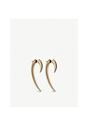 Womens Shaun Leane Hook Gold-Plated Vermeil Silver Earrings