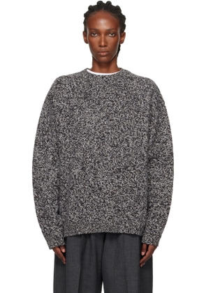 Studio Nicholson Gray Hemyl Knit Sweater