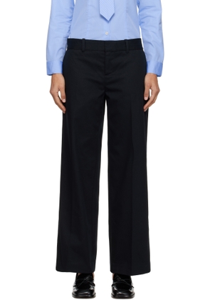 Sandy Liang Black Grandpa Trousers