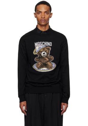 Moschino Black Teddy Sweater