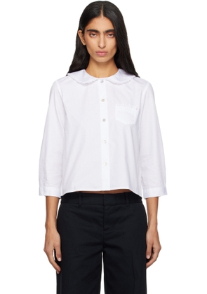 Sandy Liang White Buell Shirt