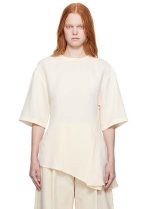 Studio Nicholson Off-White Vichy Top