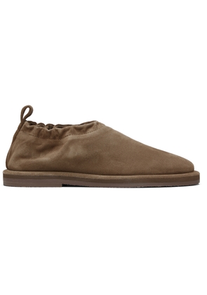 Studio Nicholson Taupe Korine Suede Loafers