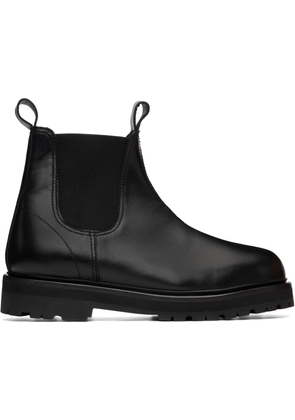 Studio Nicholson Black Kick Chelsea Boots