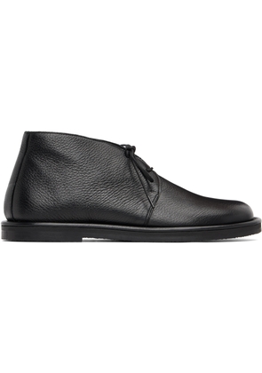 Studio Nicholson Black Woodrow Desert Boots
