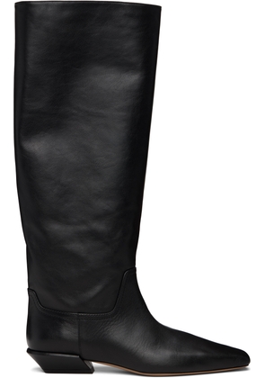 Paris Texas Black Bettina 25 Tall Boots
