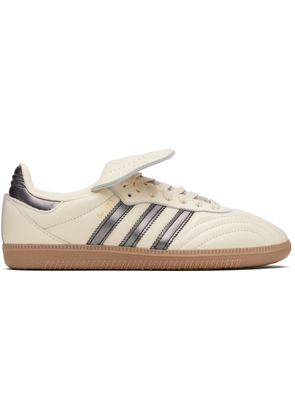 adidas Originals Off-White & Gunmetal Samba LT Sneakers