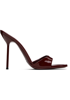 Paris Texas Burgundy Lidia Mules