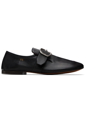 Wales Bonner Black Delta Loafers