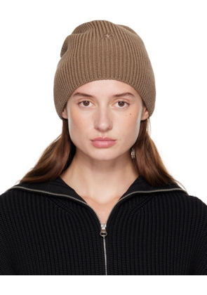 Courrèges Taupe AC Light Wool Beanie