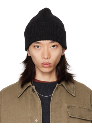 OUR LEGACY Black Knit Beanie