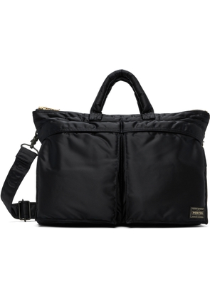 PORTER - Yoshida & Co Navy Tanker Short Helmet Briefcase