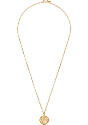 Emanuele Bicocchi Small Caesar Coin Necklace