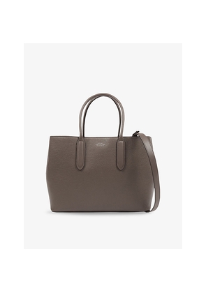 Mens Smythson Ludlow Small Day Leather Tote Bag